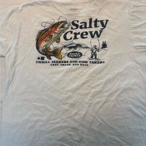 Salty Crew White Adventure Graphic Tee